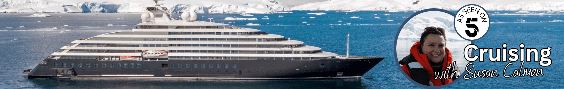 Scenic Eclipse feature on cruising with Susan Calman